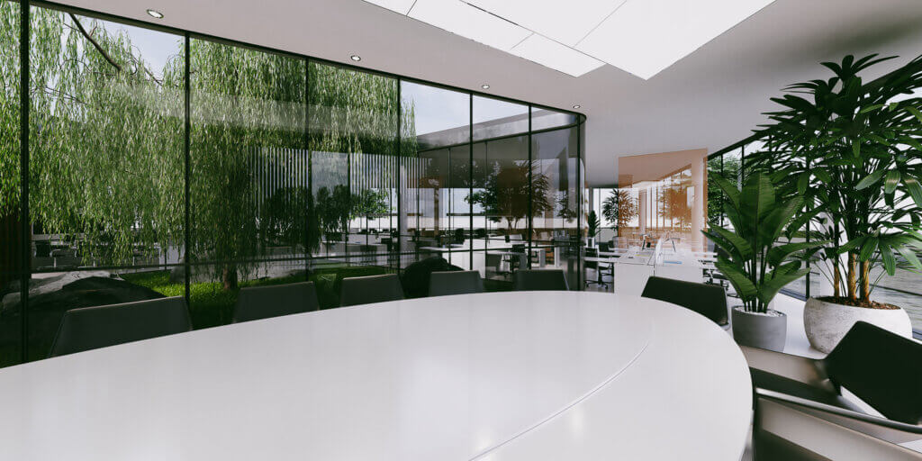 Green office space - Midas Travel Management Sustainable Office